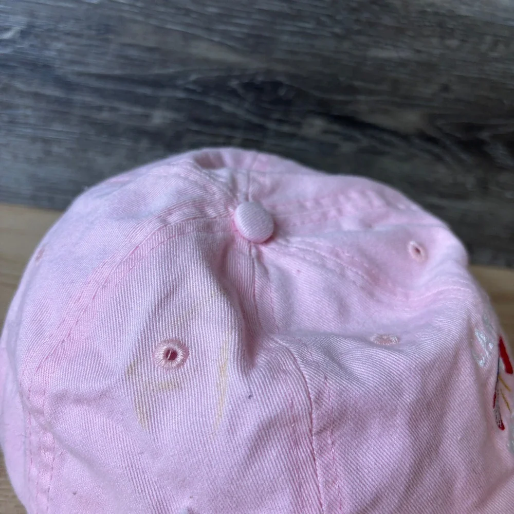 Can Am Matches Hat Cap Strap Back Womens Pink Outdoors Adjustable